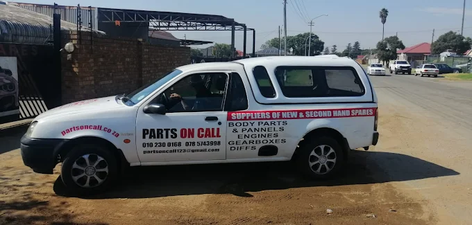 Hyundai Spares company delivery van for nationwide parts shipping